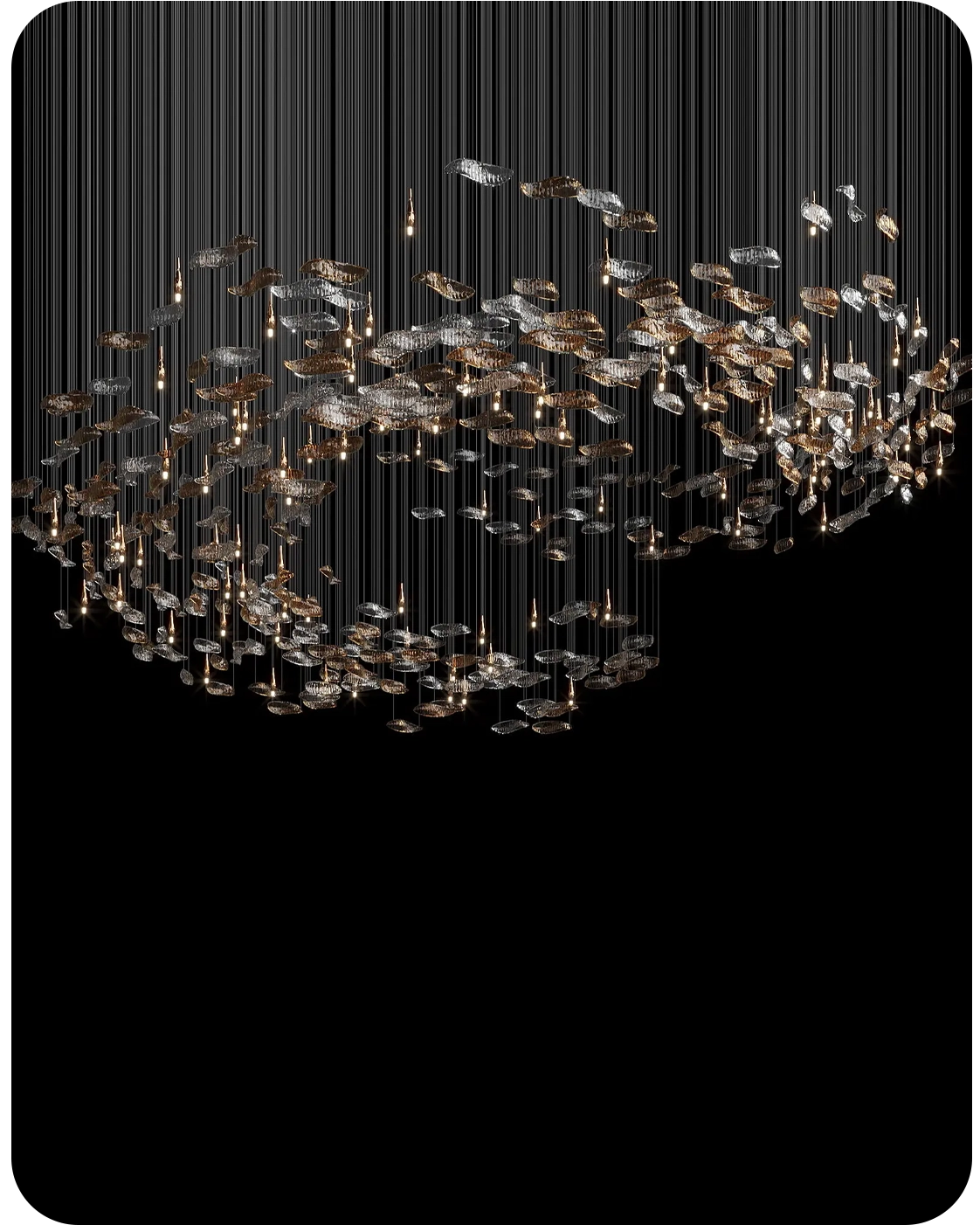 لوستر اوک | Oak Chandelier