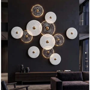 نورپردازی اسکالپچر دیواری اُربیت | Orbit Wall Light Sculpture